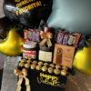 Regalo romántico para él con whisky Buchanan’s, Nutella, Ferreros y llavero grabado
