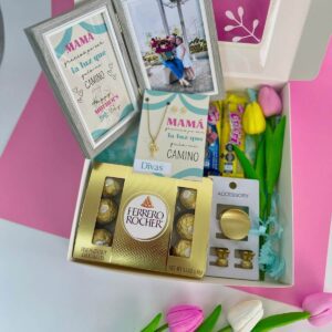 Portarretrato personalizado con foto y dedicatoria para mamá